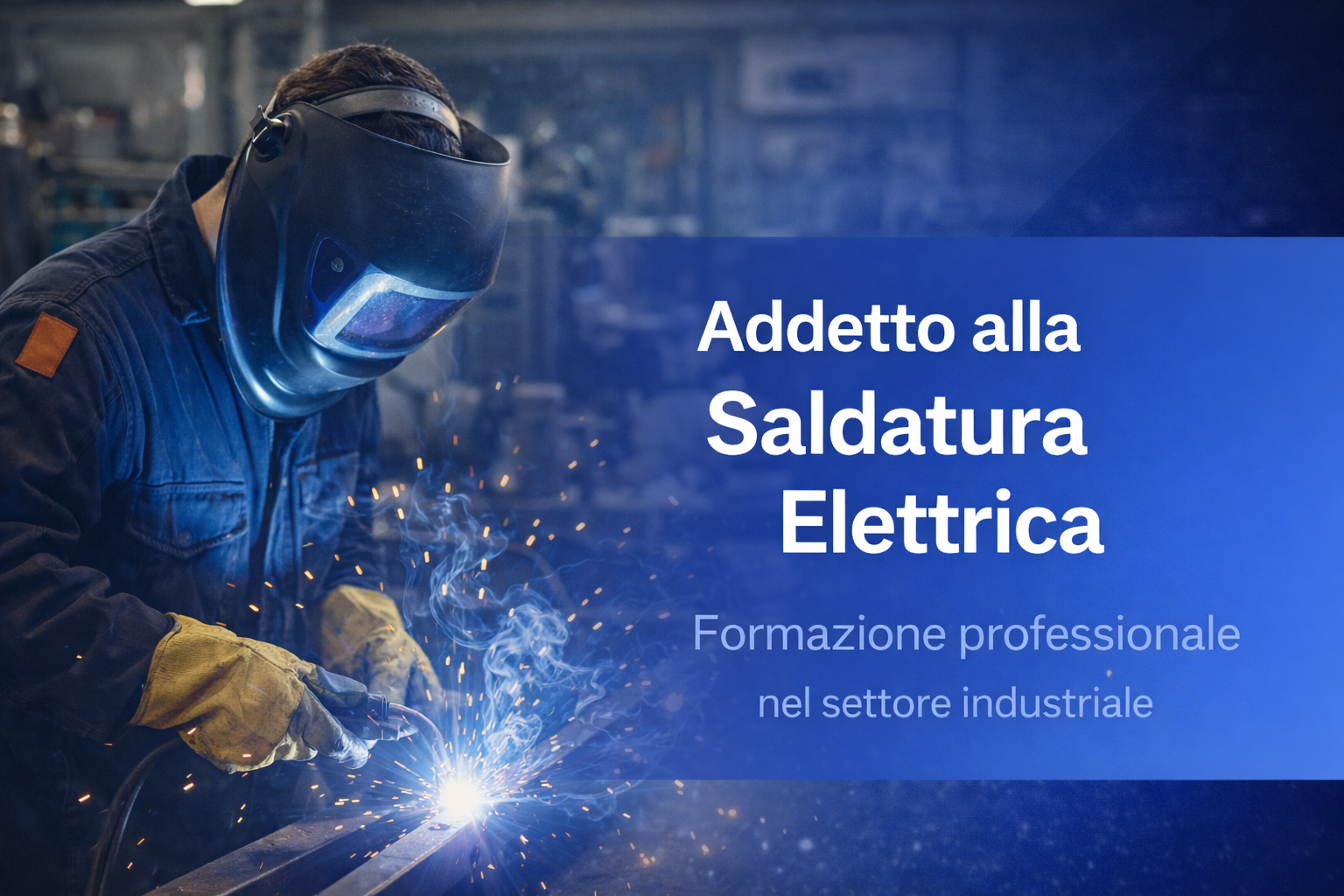 corso addetto alla saldatura elettrica